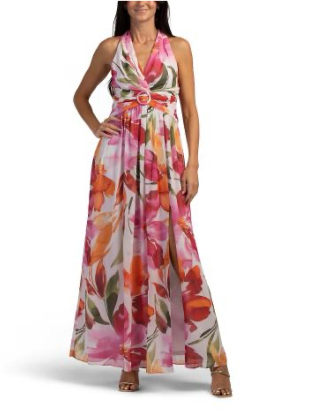 NWT Chiffon Maxi Dress